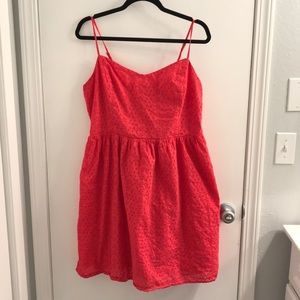 Pink eyelet Old Navy XL dress